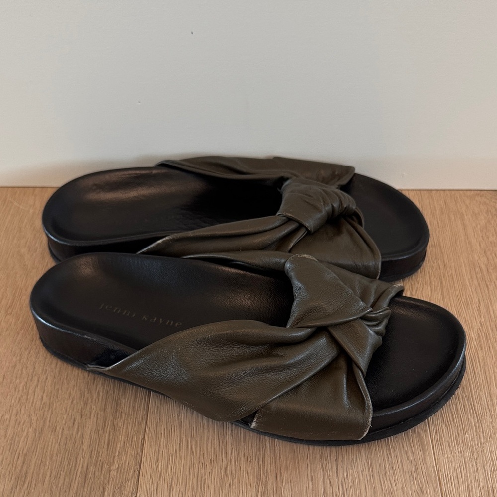 Jenni Kayne Leather Knot Sandals